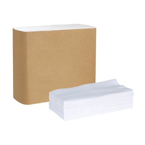 Napkin Dinner 15x17 White 1-ply 1/8 Fold