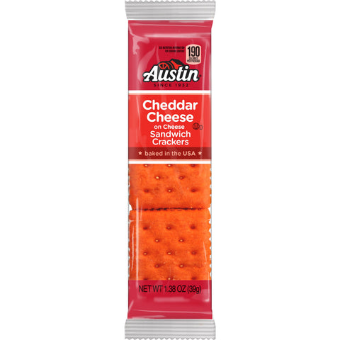 Cracker Cheese Cheddar Sandwich Square Ss Sleeve