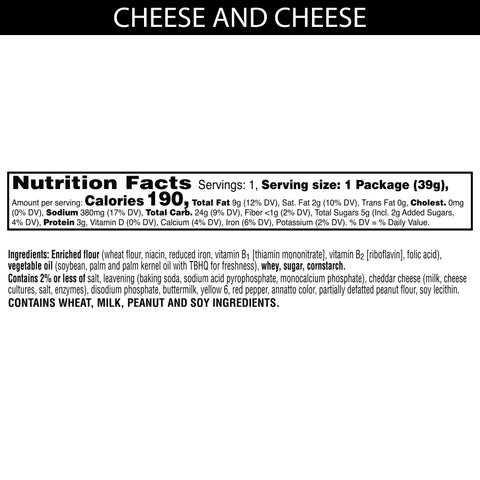 Austin Cheddar On Cheese Sandwich Cracker, 1.38 Ounce -- 96 per case