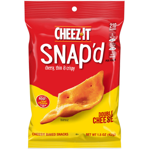 Cracker Cheez-it Double Cheese Snap'd