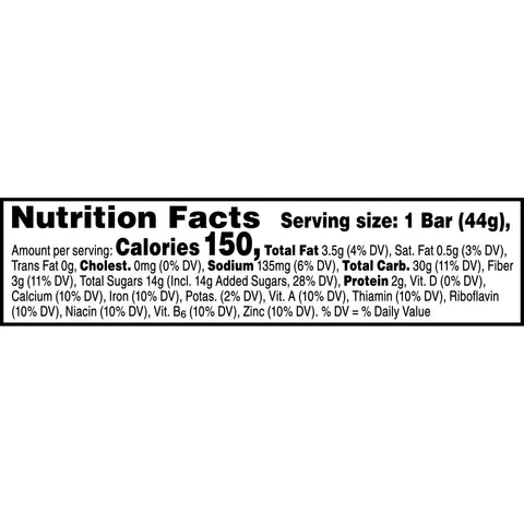 Nutrigrain Apple Cinnamon Cereal Bar, 1.55 Ounce -- 96 per case.