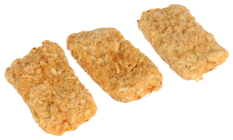 Hash Browns Stuffed W/ Ham And Cheese