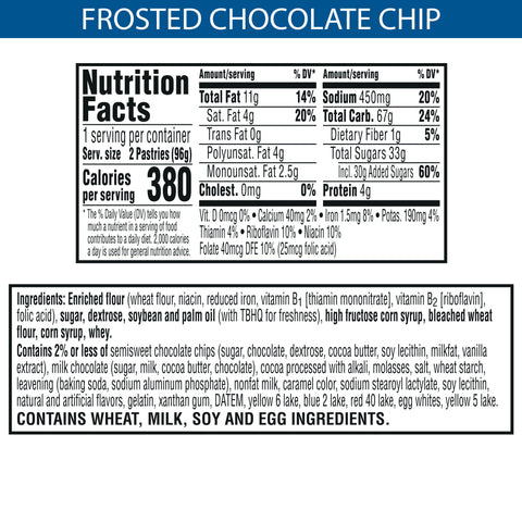 Kellogg's® PASTRY POP-TARTS® CHOCOLATE CHIP