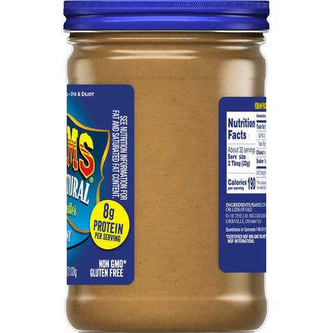 Adams PEANUT BUTTER CREAMY NATURAL