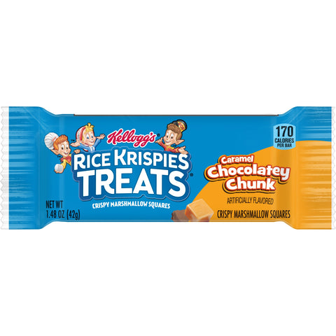Kellogg's® SNACK BAR RICE KRISPIES TREATS® CARAMEL CHOCOLATEY CHUNK