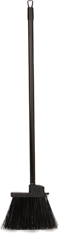 Broom Duo Sweep® Lobby W/ Black Metal Threaded Handle Black 30