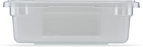 Box Food Storage Polycarbonate Clear 3.5 Gallon 18x12x6