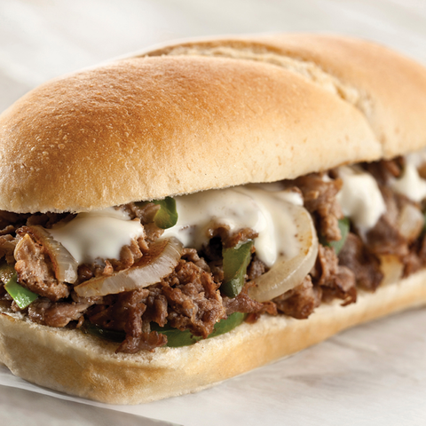 Advance Food Break Away Sirloin Beefsteak, 5 Ounce -- 39 per case.