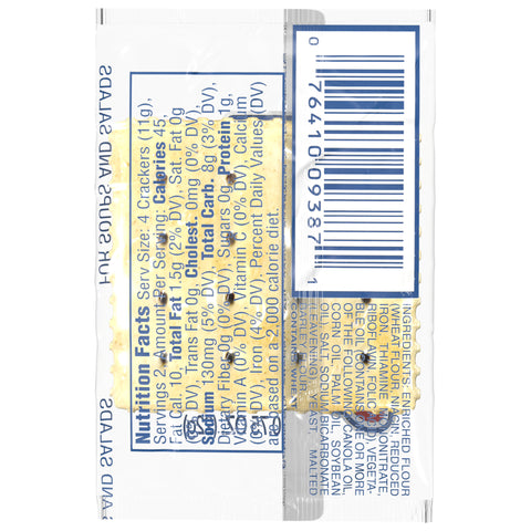 Lance CRACKERS SALTINE 2 PACK