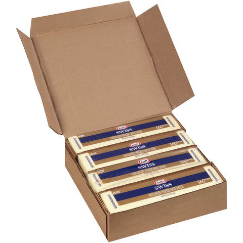 Kraft CHEESE AMERICAN SWISS SLICED 160 CT