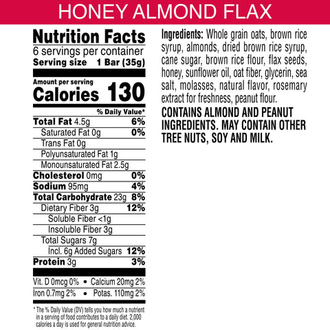 Kashi® BAR GRANOLA HONEY ALMOND FLAX 1.2 OZ