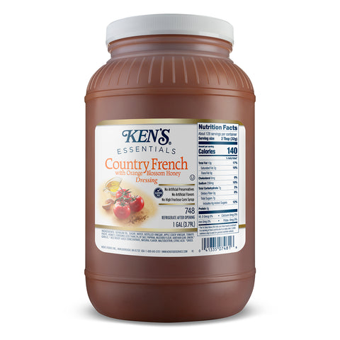 Dressing Country French Creamy W/orange Blossom All Natural