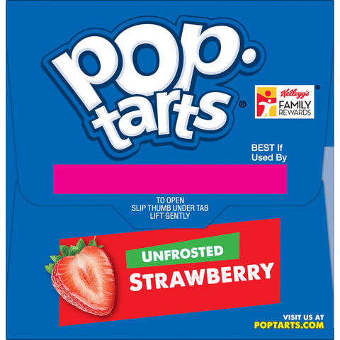 Kellogg's® SNACK PASTRY POPTART STRAWBERRY