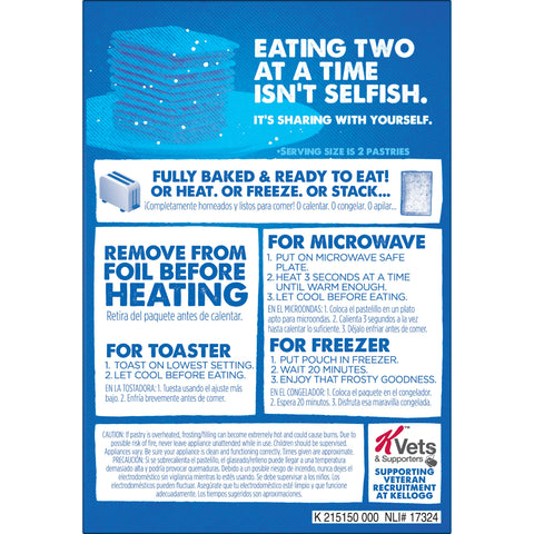 Kellogg's® SNACK PASTRY POPTART STRAWBERRY