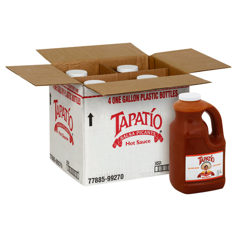 Tapatio Condiment Hot Sauce, 1 Gallon -- 4 per case.