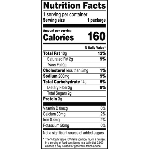 Popcorn White Cheddar Large Single Serve