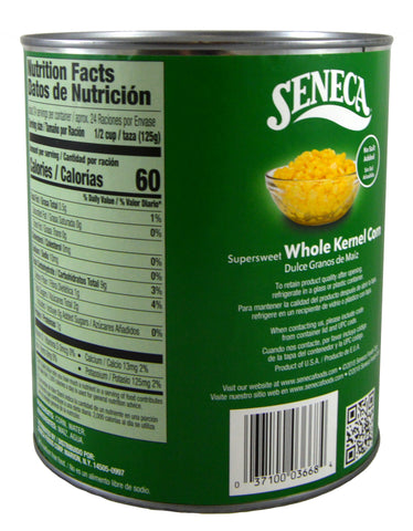 Seneca® CORN WHOLE KERNEL SUPERSWEET NO SALT