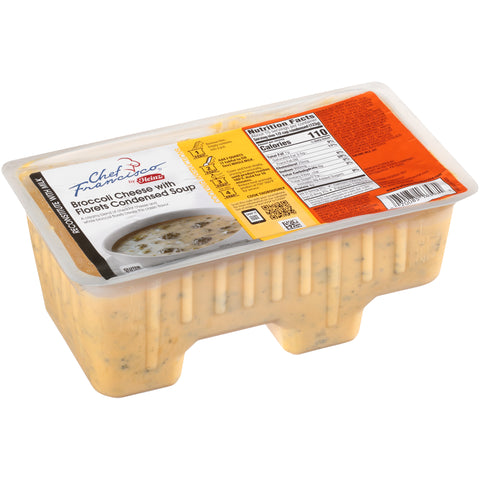 Chef Francisco® SOUP BROCCOLI CHEESE W/ FLORETS (M) 163470/78001213