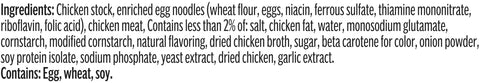 Campbells Healthy Request Chicken Noodle Soup - 10.75 oz. can, 48 per case
