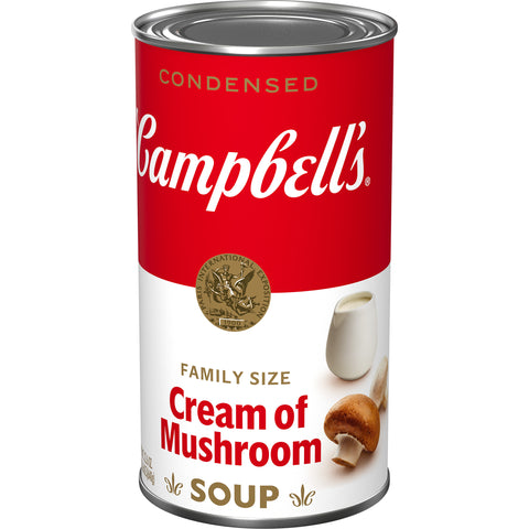 Campbell's® SOUP CREAM OF MUSHROOM FAMILY SIZE