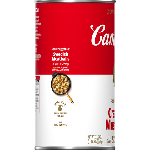 Campbell's® SOUP CREAM OF MUSHROOM FAMILY SIZE