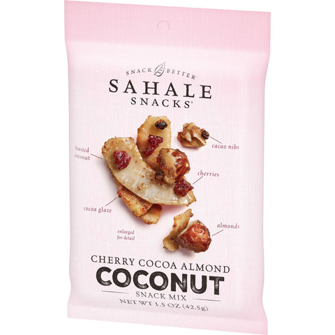 Sahale Snacks SNACK CHERRY COCOA ALMOND COCONUT SNACK MIX
