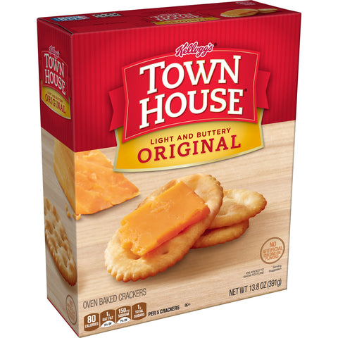 Keebler Town House Original Cracker, 13.8 Ounce -- 12 per case.