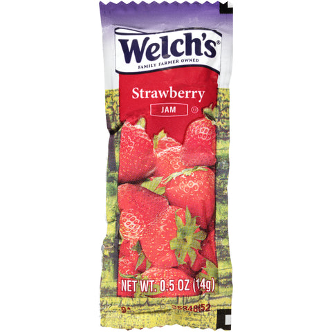Welch's JAM STRAWBERRY SINGLE SERVE POUCH 49078000305