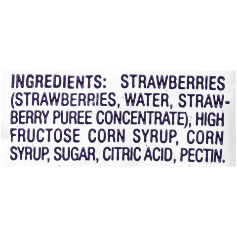 Welch's JAM STRAWBERRY SINGLE SERVE POUCH 49078000305