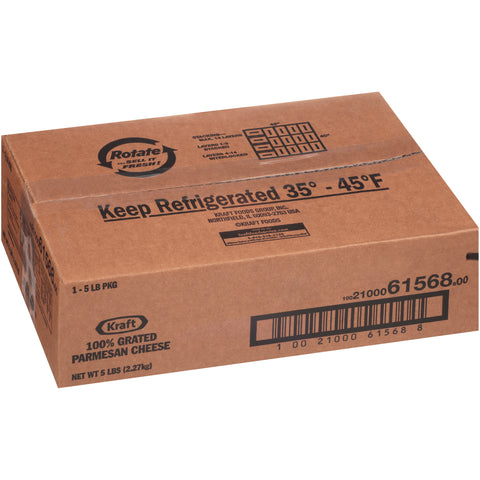 Kraft Grated Fresh Parmesan Cheese, 5 Pound.