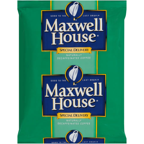 Maxwell House Special Delivery Decaffeinated Ground Coffee, 1.5 ounce -- 42 per case