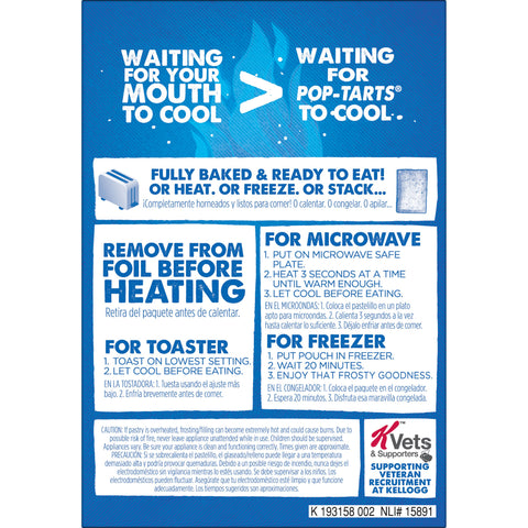 Kellogg's® PASTRY POP-TART CINNAMON