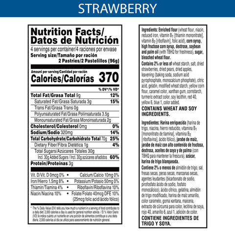 Pastry Pop-tarts® Frosted Strawberry