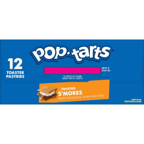 Kellogg's® PASTRY POP TART SMORES FROSTED 1.69 OZ SHELF STABLE TWIN PACK