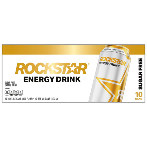 Rockstar® DRINK ENERGY SUGAR FREE CAN