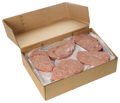 Advance Food Company Steak EZE Break Away Marinated Beef Steak, 6 Ounce -- 27 per case.