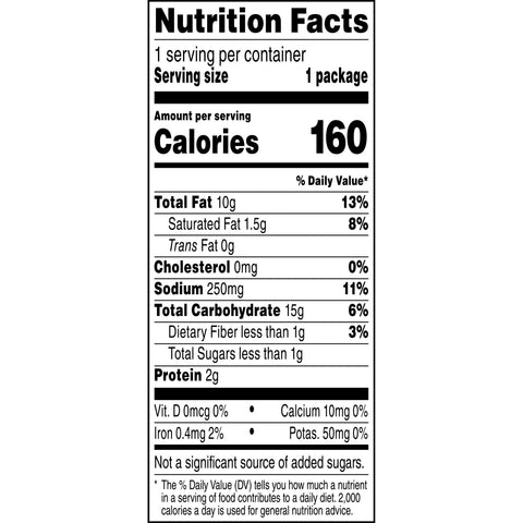 Snack Cheese Crunchy Single Serve