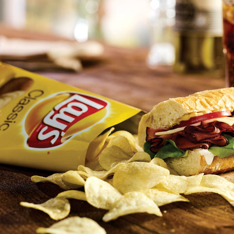 Lays Classic Potato Chips, 2.25 Ounce -- 24 per case