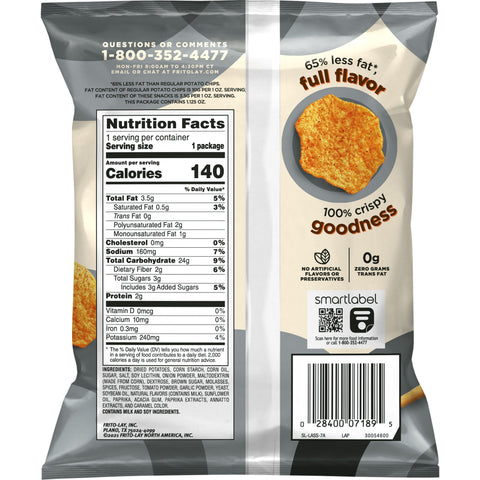 Chip Potato Oven Baked Potato Crisps Bbq Large Single Serve Sensible