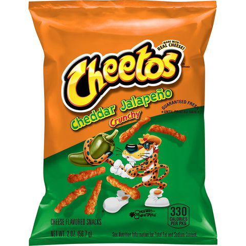 Snack Cheese Crunchy Jalapeno Cheddar Large Single Serve