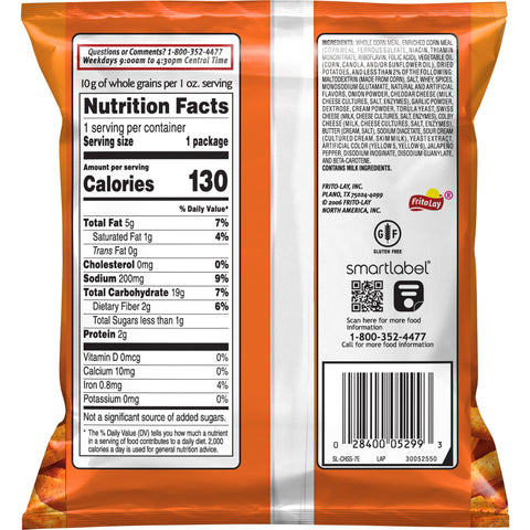 Snack Fantastix Chili Cheese Single Serve