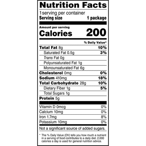 Chip Pita Simply Naked Large Single Serve