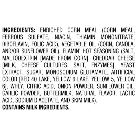 Chester's® SNACK CHEESE PUFFCORN FLAMIN' HOT