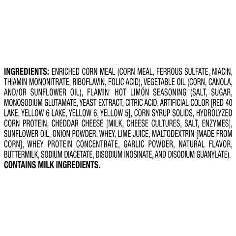 Cheetos® SNACK CHEETOS CRUNCHY HOT LIMON XVL