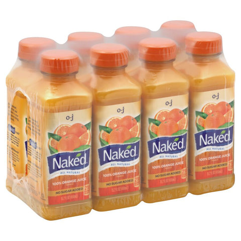 Naked Juice JUICE ORANGE 100% PLASTIC BOTTLE