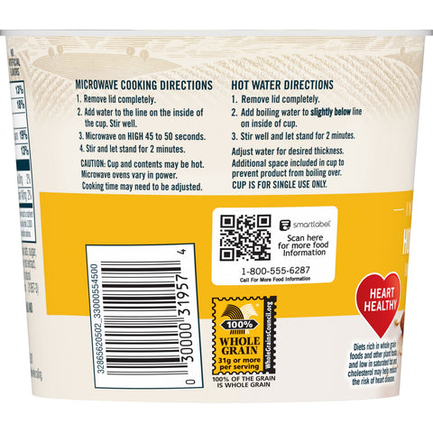 Quaker® OATMEAL INSTANT HONEY & ALMOND