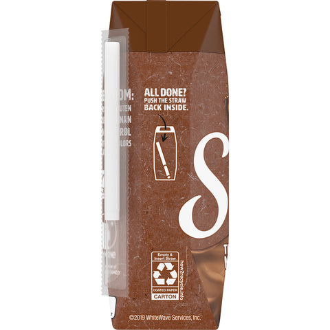 Silk Chocolate Soymilk, 8 Ounce -- 18 per case.
