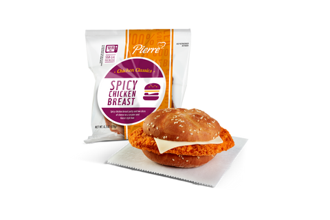 Sandwich Chicken Breast Spicy Jumbo 6.3 Oz 1071