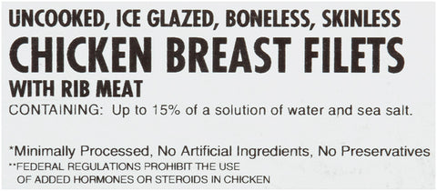 Chicken Breast Fillet Boneless Skinless If 15% Marinated 3 Oz 4603-0928