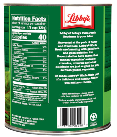 Libby's® BEET WHOLE 150 CT